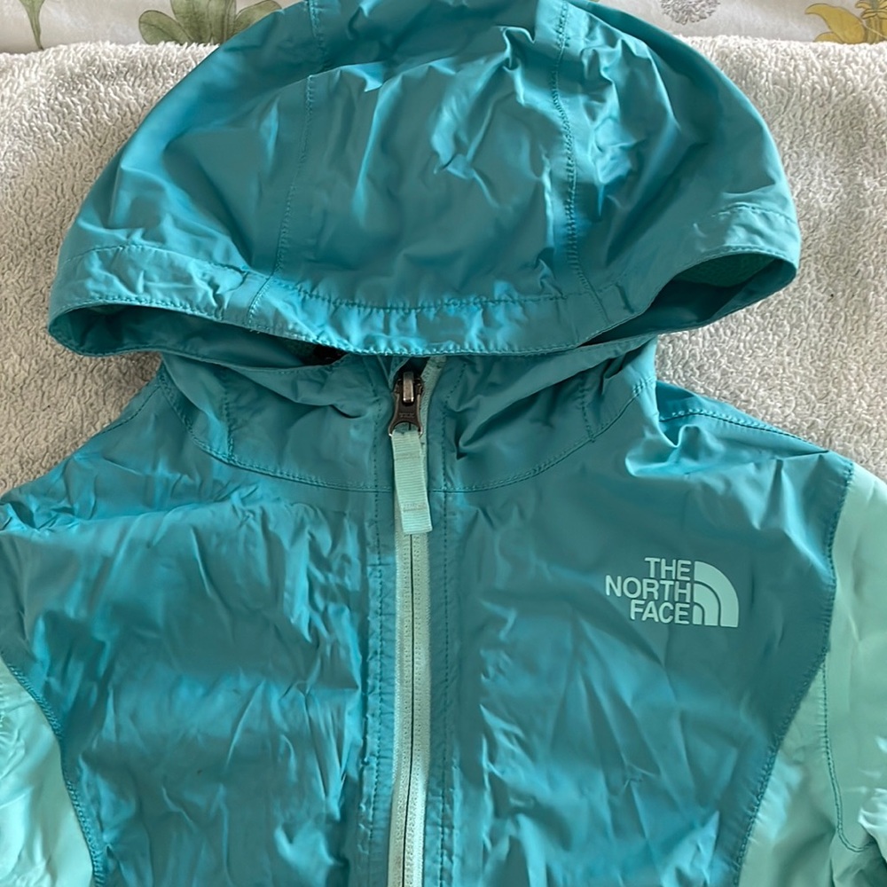 GUC girls North Face rain jacket